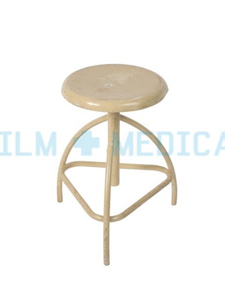 Cream Period Stool 